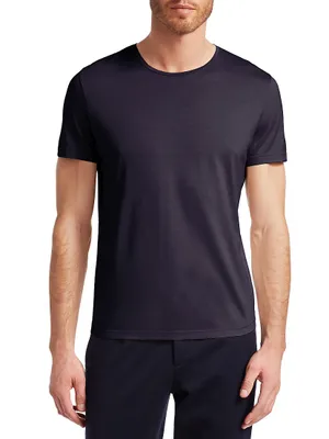 Silk-Blend Tee