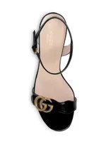 Marmont GG Ankle-Strap Sandals