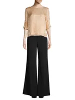 Dylan High-Waist Wide-Leg Pants