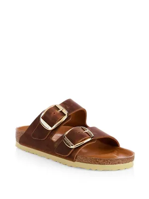 Arizona Big Buckle Leather Sandals