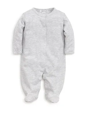 Baby's Kissy Essential Striped Footie