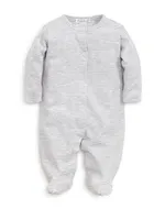 Baby's Kissy Essential Striped Footie