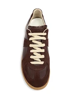 Replica Leather & Suede Sneakers