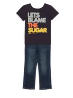 Little Boy's Brady Slim Jeans