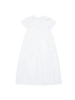 Baby Girl's 3-Piece Convertible Christening Gown, Romper & Bonnet