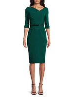 Jackie O Loft Woven Sheath Dress