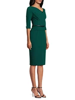 Jackie O Loft Woven Sheath Dress