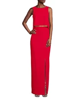 Kacie Two-Piece Maxi Dress Set