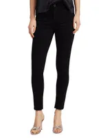 Farah High-Rise Stretch Skinny Ankle Jeans