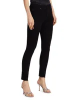 Farah High-Rise Stretch Skinny Ankle Jeans