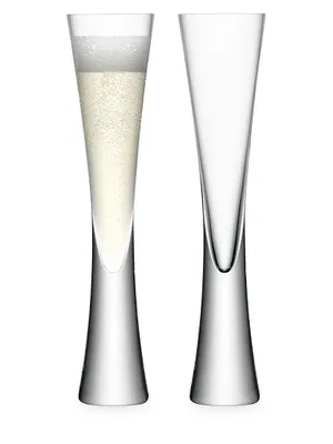 Moya Two-Piece Champagne Flute Set