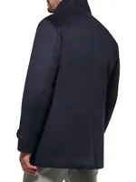 Cashmere Down Car Coat