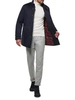 Cashmere Down Car Coat