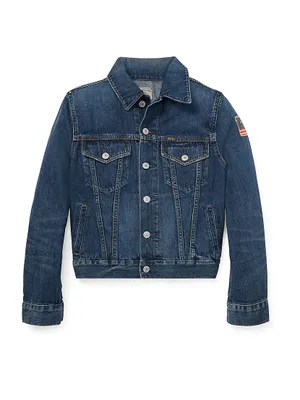 Little Boy's & Trucker Denim Jacket