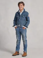 Little Boy's & Trucker Denim Jacket