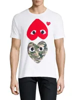 Two Heart Camo Cotton Tee