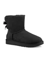 Mini Bailey Bow II Suede Ankle Boots