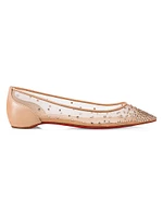 Follies Strass Ballerina Flats