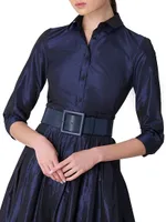 Signature Taffeta Blouse