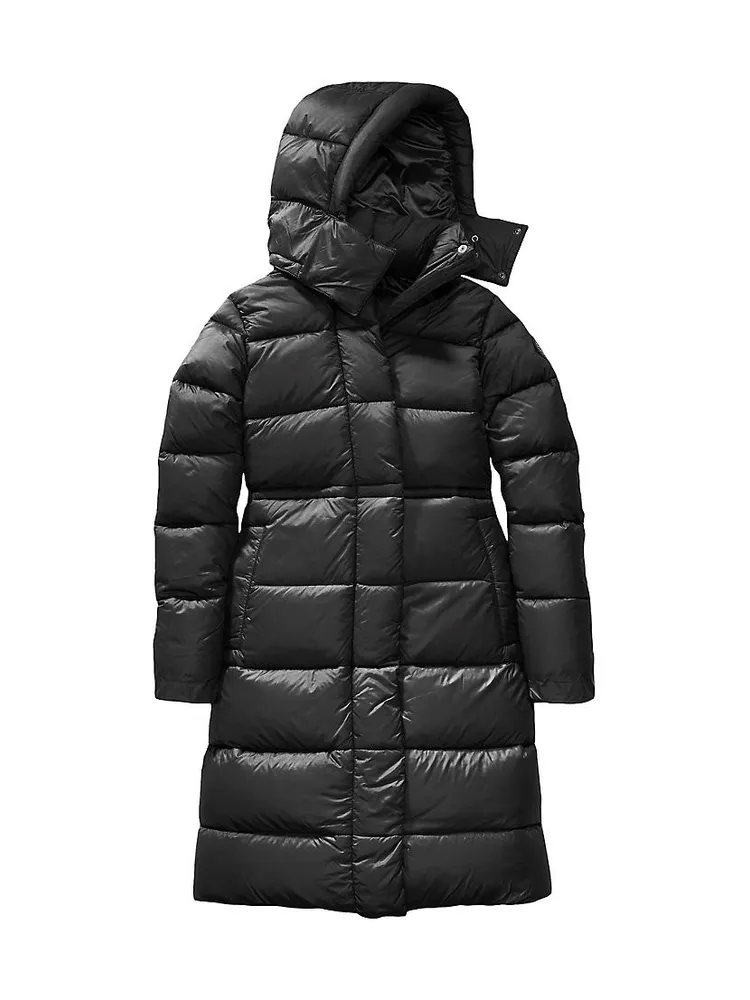 Black Label Arosa Quilted Hooded Parka