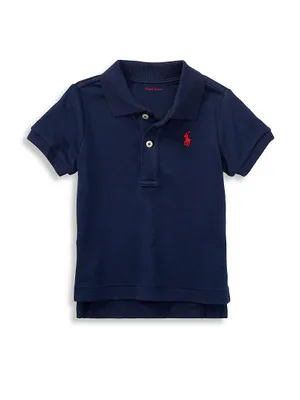 Baby Boy's Cotton Interlock Polo