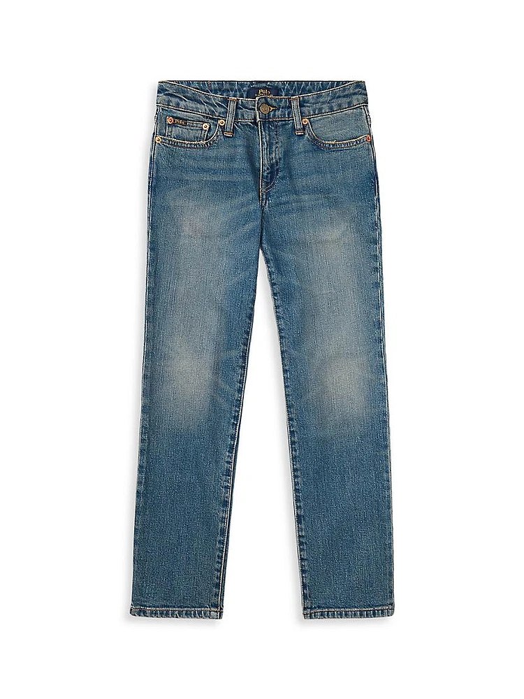 Little Boy's & Hampton Slim-Fit Jeans