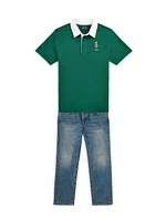 Little Boy's & Hampton Slim-Fit Jeans