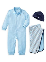 Baby's Solid Interlock Coverall