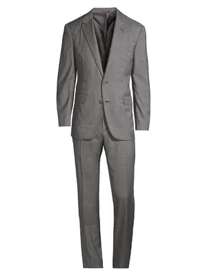 Gregory Wool Sharkskin Suit