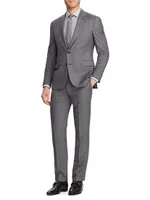 Gregory Wool Sharkskin Suit