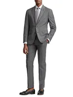 Gregory Wool Sharkskin Suit