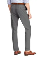 Greg Flat-Front Wool Pants