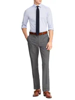 Greg Flat-Front Wool Pants