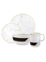 Carrara 16-Piece Porcelain Dinner Set