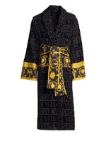 Logo Baroque Bathrobe