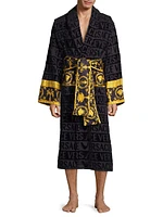 Logo Baroque Bathrobe