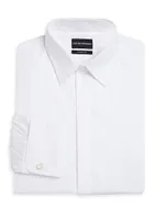 Cotton Modern-Fit Long-Sleeve Tuxedo Shirt