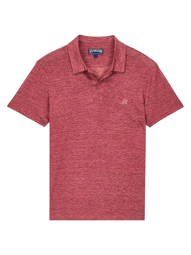 Pyramid Linen Polo Shirt