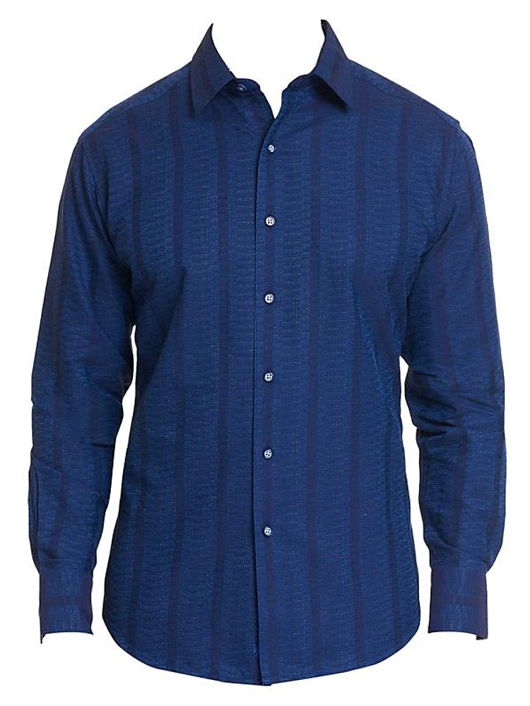 Dyson Printed Button-Down Shirt