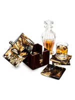 Horn Luxe Set of Six Coasters