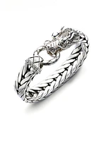 Dragon Chain Silver Bracelet