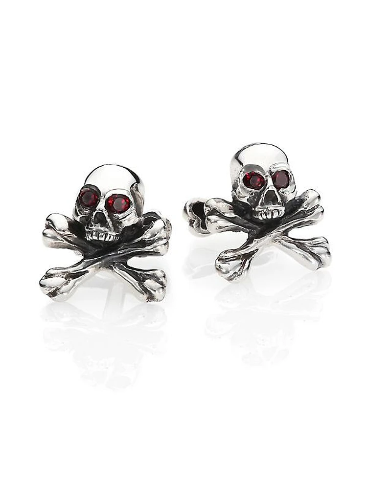 Skull & Cross Bones Cuff Links