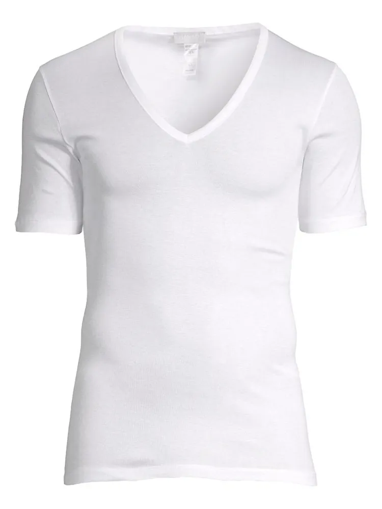 Cotton Pure V-Neck Tee