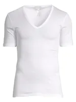 Cotton Pure V-Neck Tee