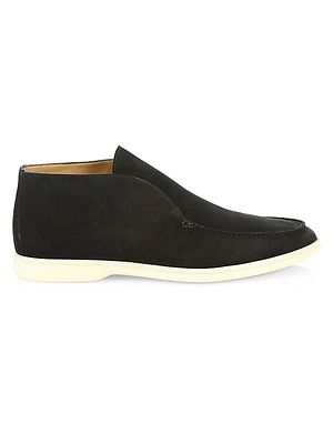 Polacchino Suede Slip-On Chukka Boots