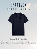 Little Boy's & Classic Mesh Knit Polo