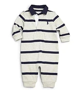 Baby's Striped Coverall