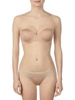 Sculptural Plunge Strapless Push-Up Bra