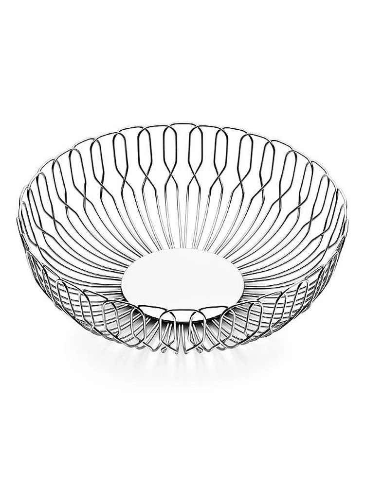 Alfredo Stainless Steel Bread Basket