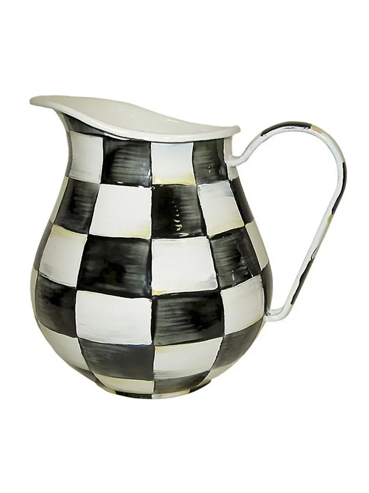 Courtly Check Pitcher